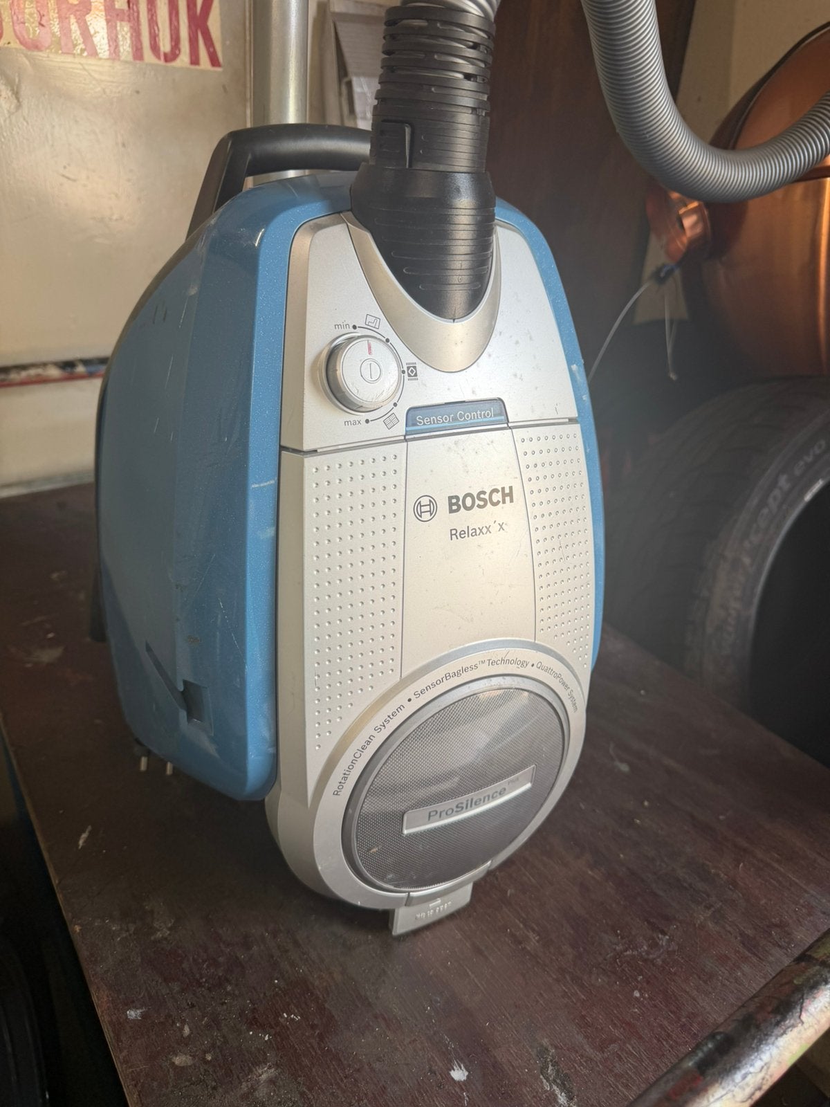 Bosch Relaxx pro Silence, Witgoed en Apparatuur, Stofzuigers, Ophalen of Verzenden, Zo goed als nieuw