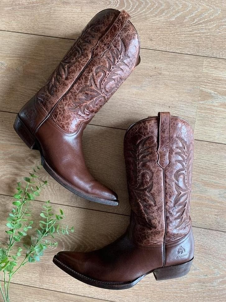 El Canelo cowboylaarzen 42 western boots bohemian laarzen, -, Boots, Ophalen of Verzenden, Zo goed als nieuw