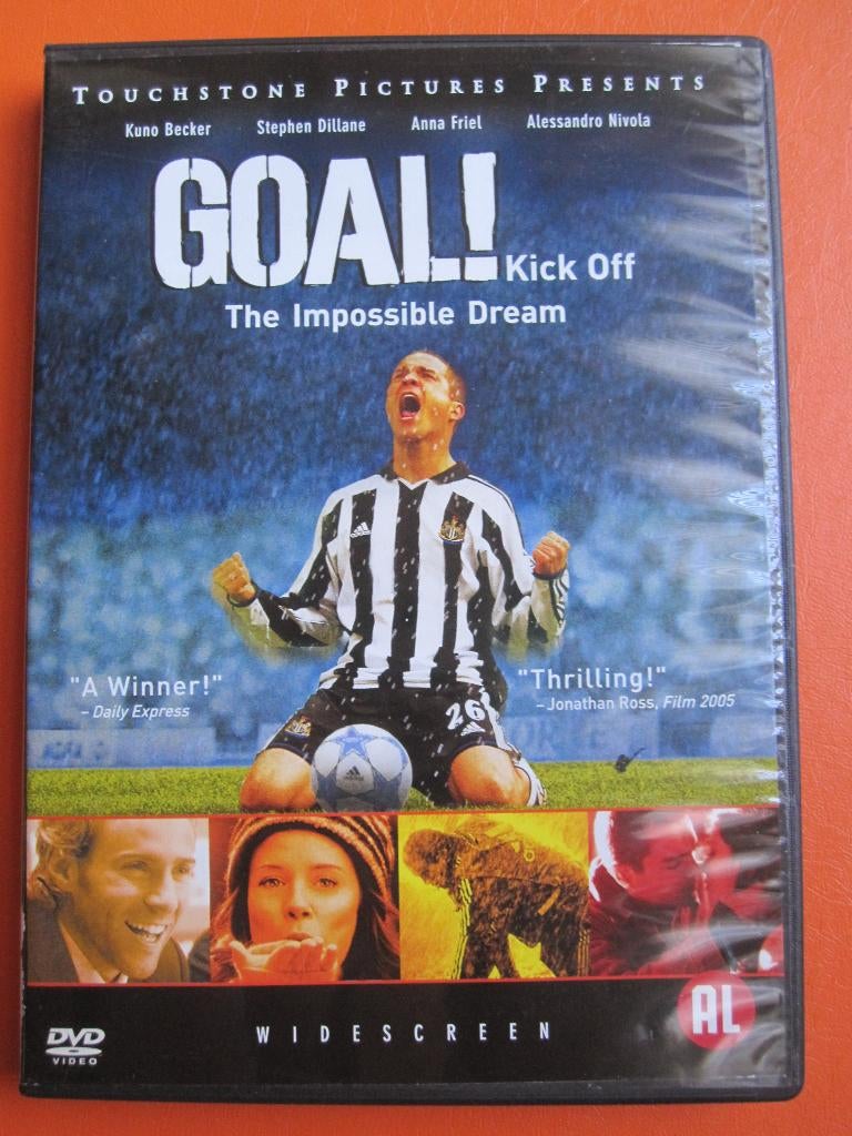 GOAL! Kick Off, Cd's en Dvd's, Dvd's | Sport en Fitness, Voetbal, Speelfilm, Alle leeftijden, Ophalen of Verzenden