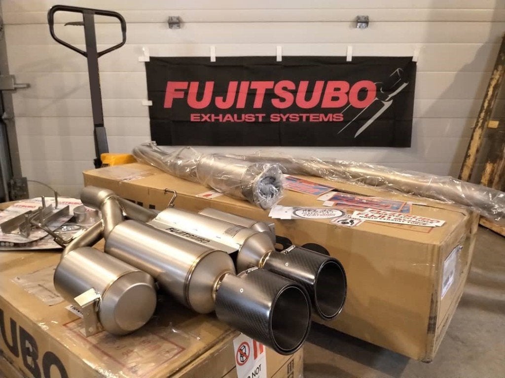 Fujitsubo Titanium catback uitlaatsysteem - Civic FK8 Type-R