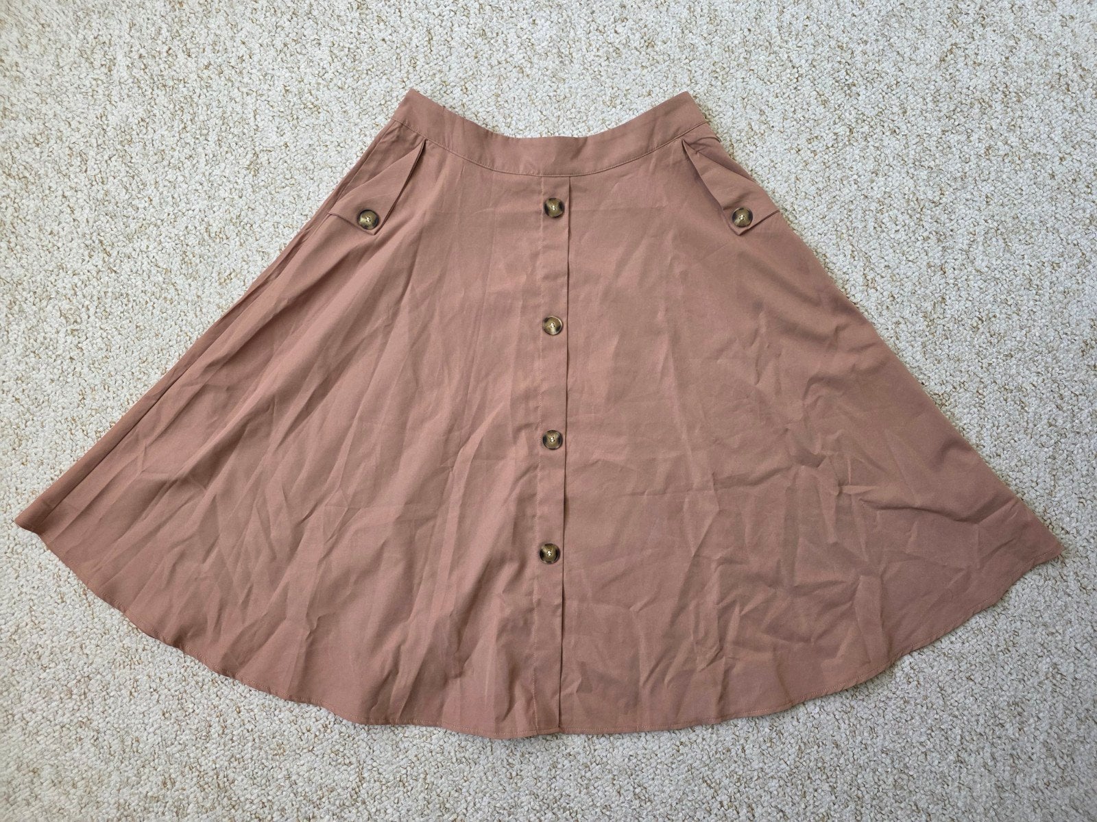 Beige damesrok maat M, Maat 38/40 (M), Beige, Ophalen of Verzenden, Zo goed als nieuw