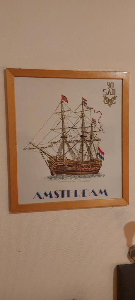 Sail Amsterdam 1990 borduurwerk, Ophalen, Gebruikt, Patroon