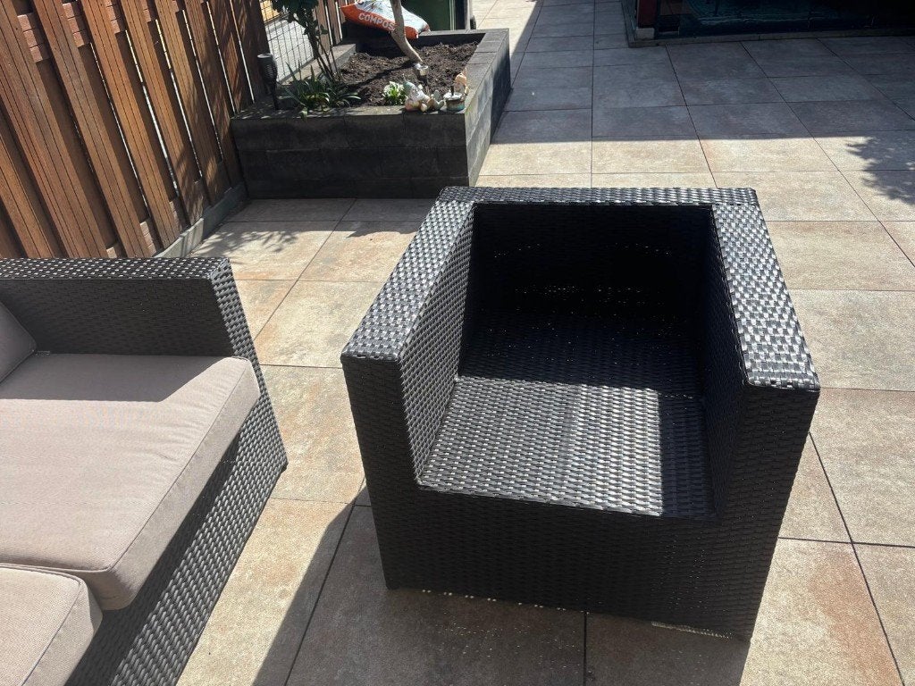 Hartman loungeset, Ophalen, 4 zitplaatsen, Kunststof, Gebruikt