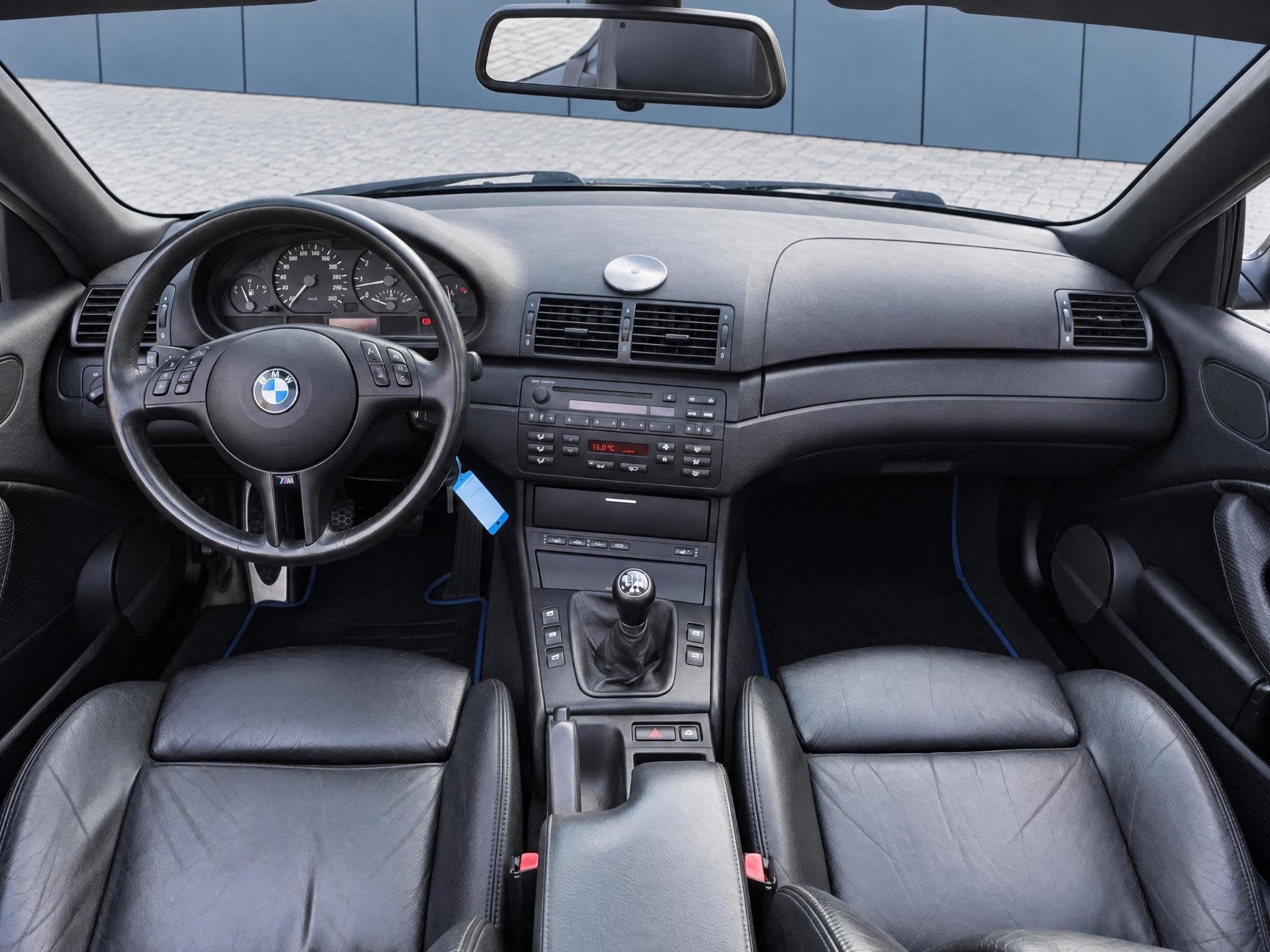 BMW 320CI Cabrio 2.2 Liter 6 Cilinder | Zeer nette staat! |, Auto's, 2171 cc, Gebruikt, Zwart, Cabriolet