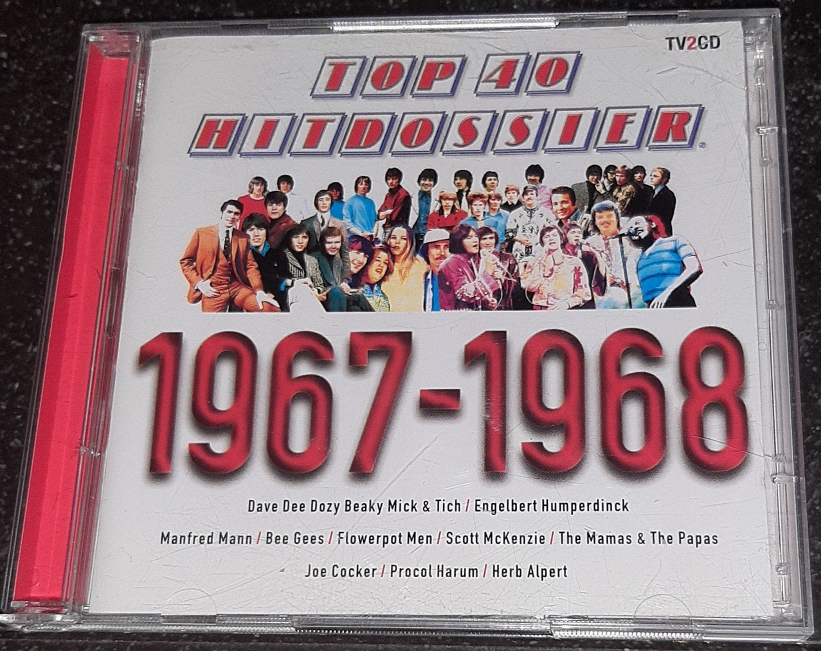 Top 40 hitdossier 1967-1968 2cd, Cd's en Dvd's, Cd's | Verzamelalbums, Ophalen of Verzenden, Zo goed als nieuw, Pop