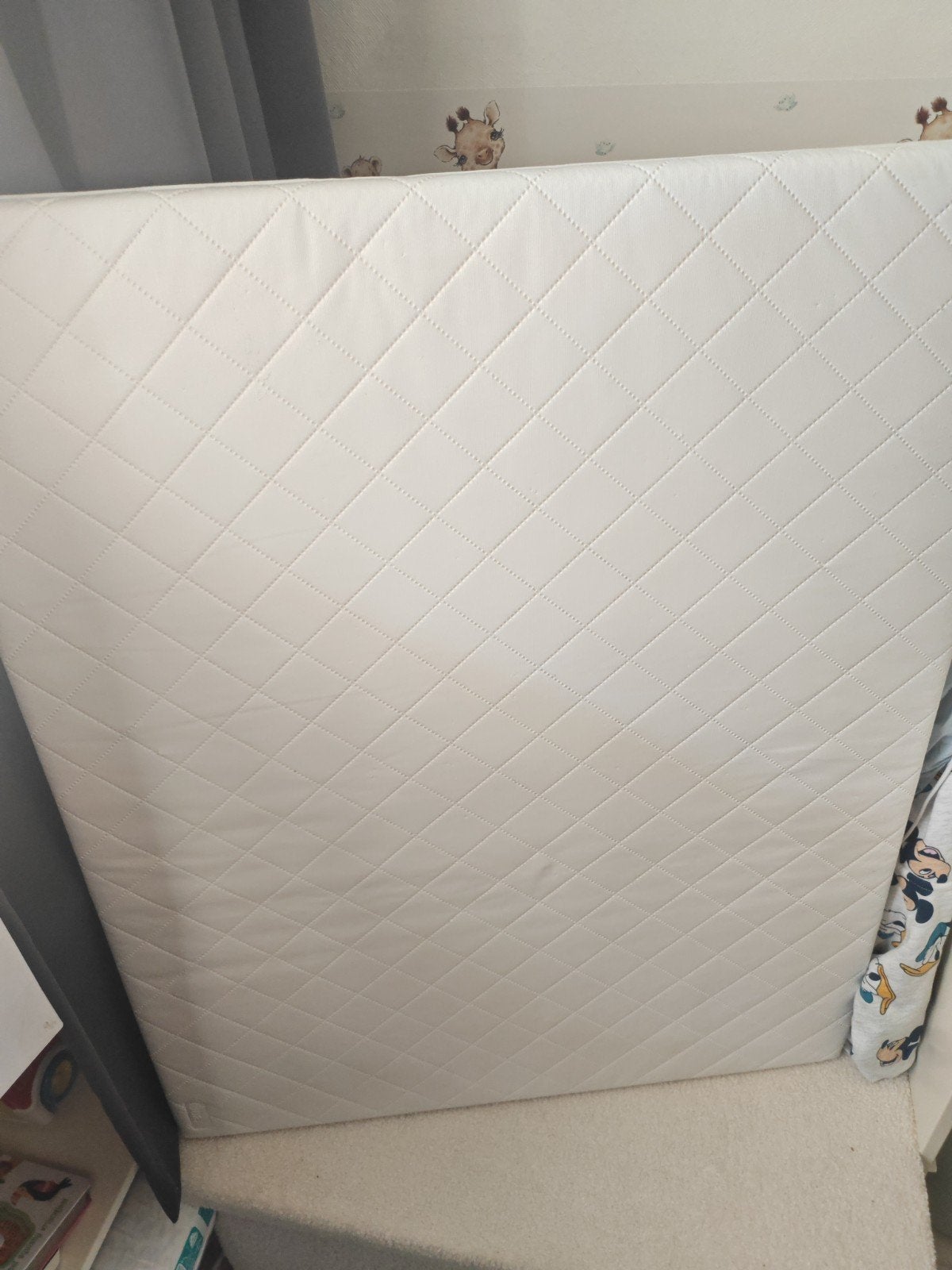 Afneembaar boxmatras, Ophalen, Zo goed als nieuw, Rechthoekig, Boxkleed