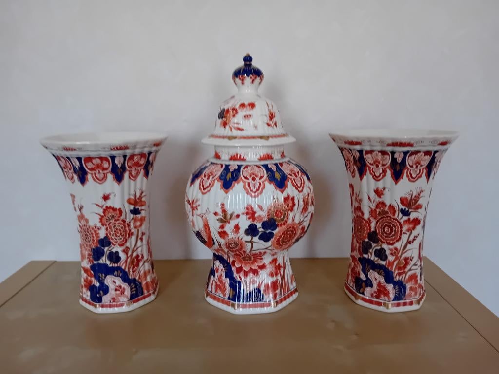 KASTSTEL PORCELEYNE FLES DECOR PIJNACKER, Ophalen of Verzenden