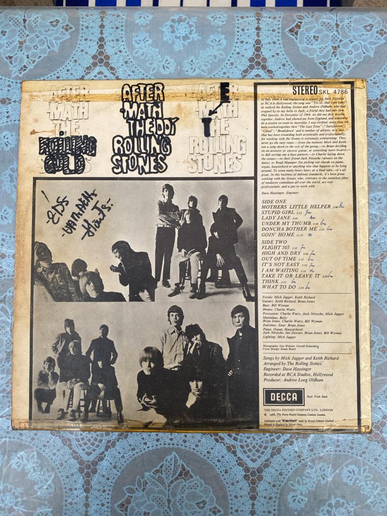 The Rolling Stones - Aftermath (Stereo SKL 4786), Ophalen of Verzenden, Zo goed als nieuw, 12 inch, Poprock
