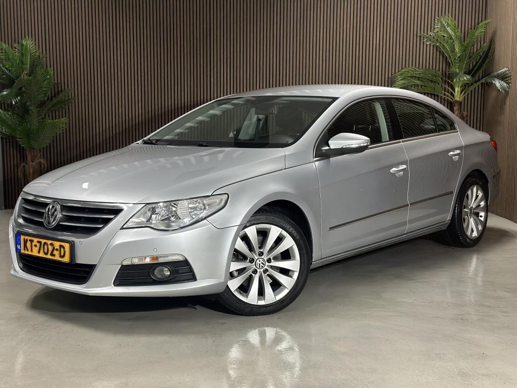 Volkswagen Passat CC 1.8 TSI 4p. (bj 2009), Auto's, 4 cilinders, 4 stoelen, Leder, Handgeschakeld
