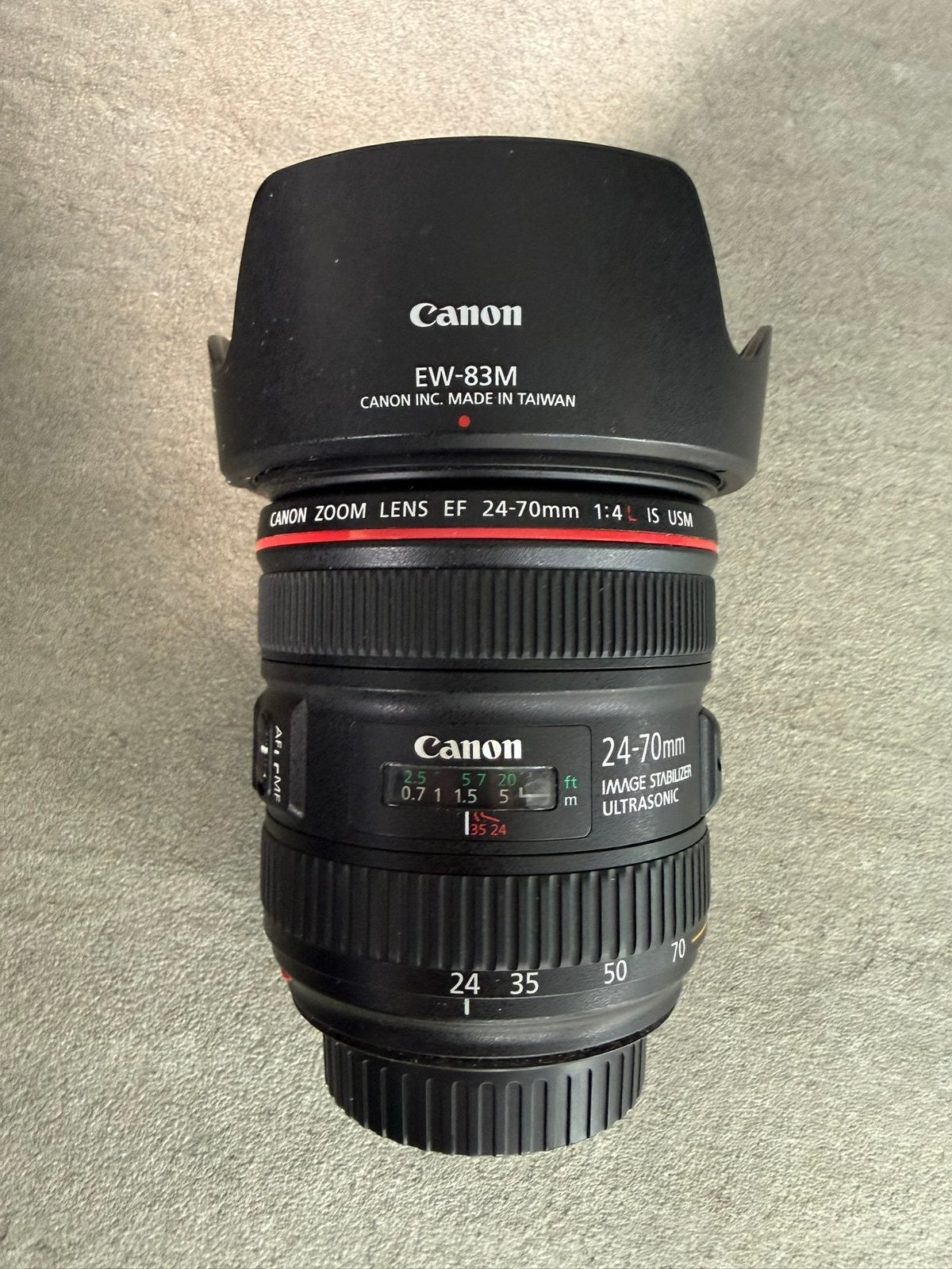 Canon lens EF 24-70 L f4, Ophalen, Zo goed als nieuw, Canon, Overige typen