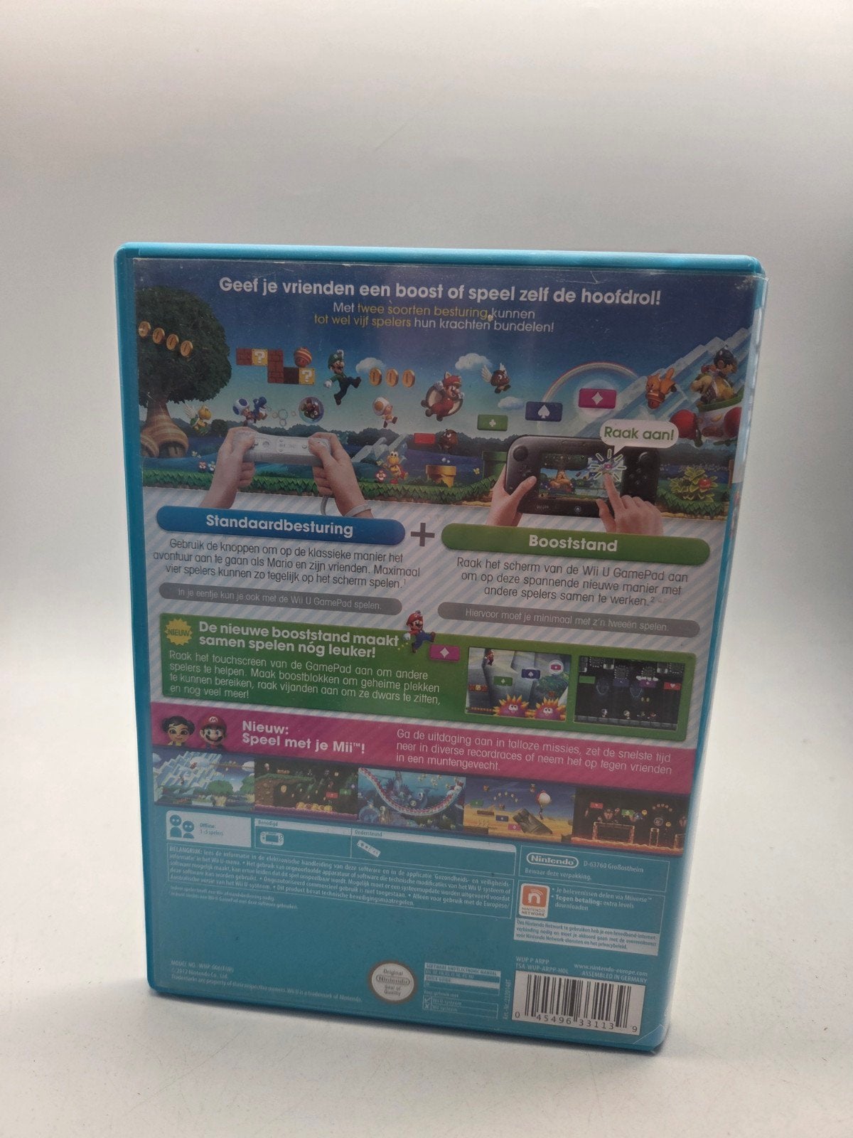 New Super Mario Bros. U - Wii U Game, Spelcomputers en Games, Nintendo, Nintendo of Europe GmbH, Herriotstrasse 4, 60528 Frankfurt am Main, Duitsland
