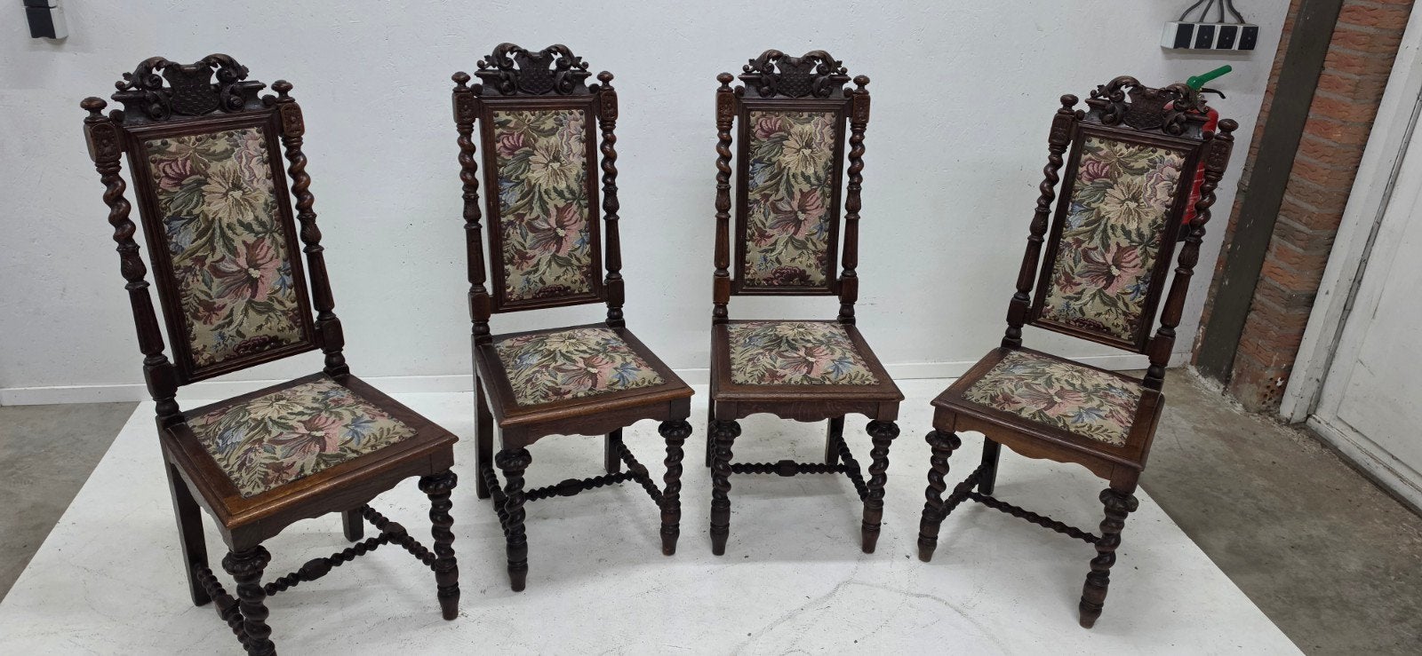 antieke Franse stoelen., Antiek en Kunst, Antiek | Meubels | Stoelen en Banken, Ophalen of Verzenden