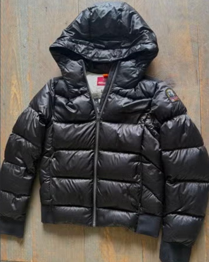 Mariah Puffer Jack met Donsvulling xxs, Kleding | Dames, Zwart, Zo goed als nieuw, Maat 34 (XS) of kleiner, Parajumpers