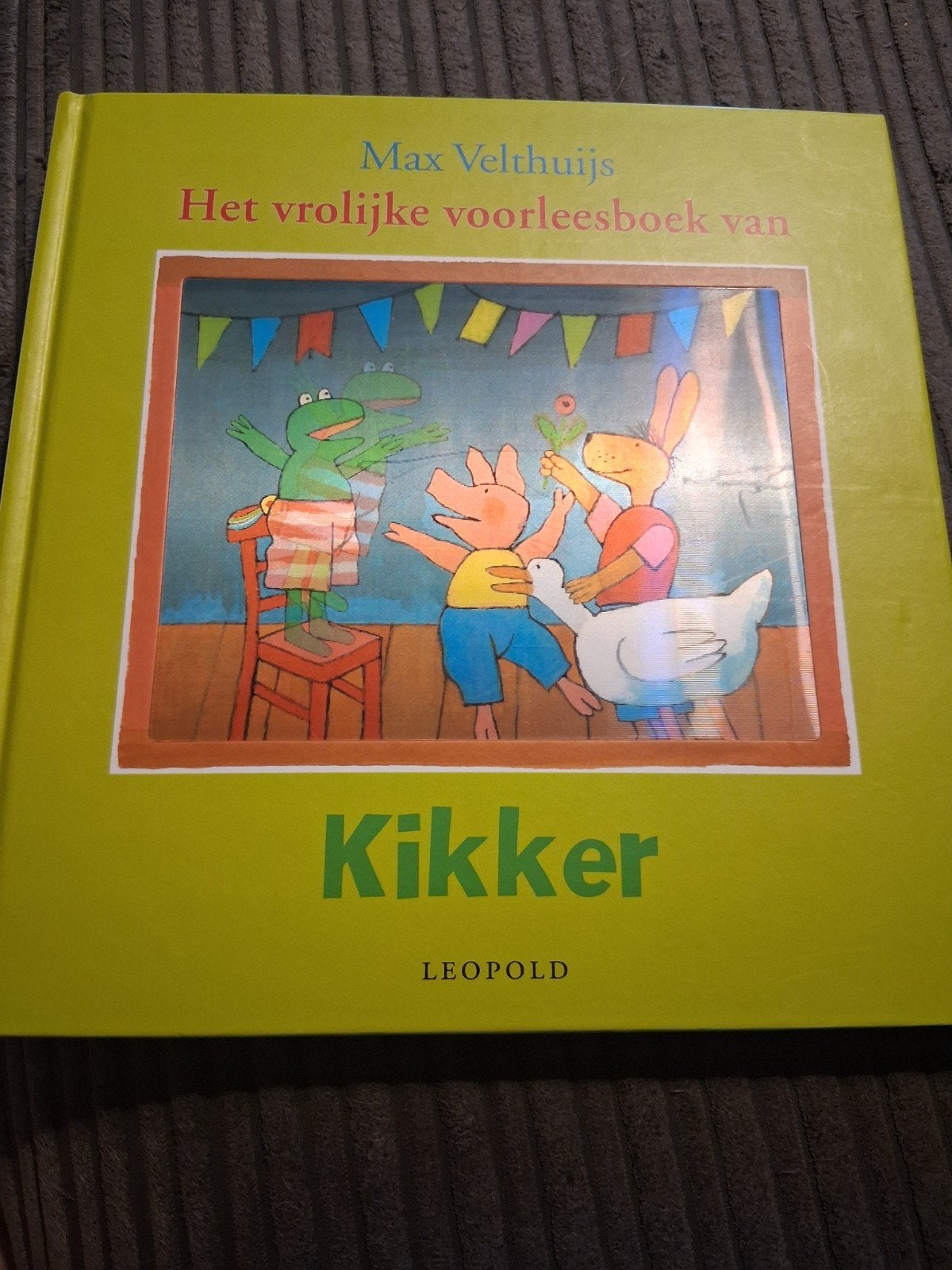 Max Velthuijs - Het vrolijke voorleesboek van Kikker, Boeken, Ophalen of Verzenden, Zo goed als nieuw, Max Velthuijs