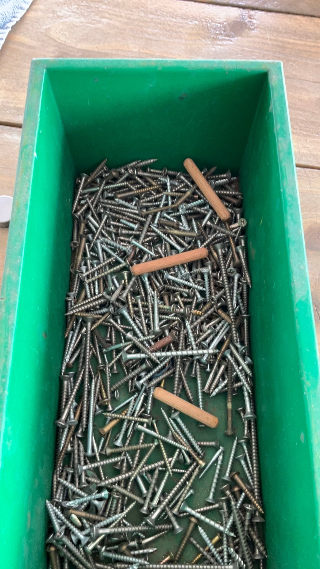 Diverse schroeven, moeren en bouten. Ongesorteerd,, Ophalen, Gebruikt, 50 tot 100 mm, Schroeven