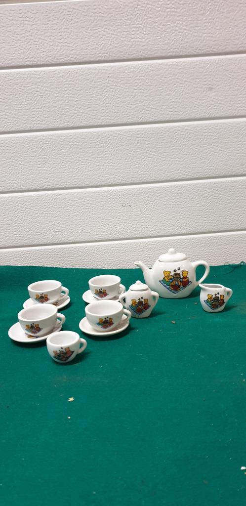 mini servies beertjesfamilie, schylling, Ophalen of Verzenden