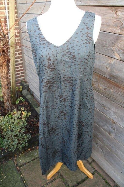 Jurk donkergroen/ zwart Noa Noa mt Xl Vaste prijs, Noa Noa, Maat 46/48 (XL) of groter, Ophalen of Verzenden, Zo goed als nieuw