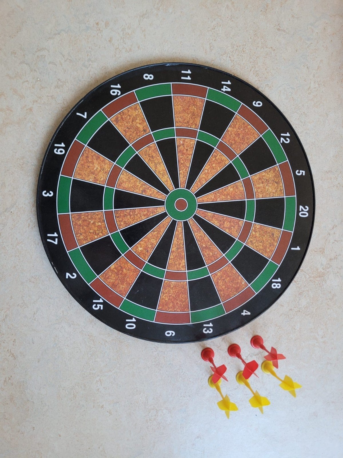 Magnetisch dartbord met pijlen, Ophalen, Gebruikt, Dartbord met pijlen