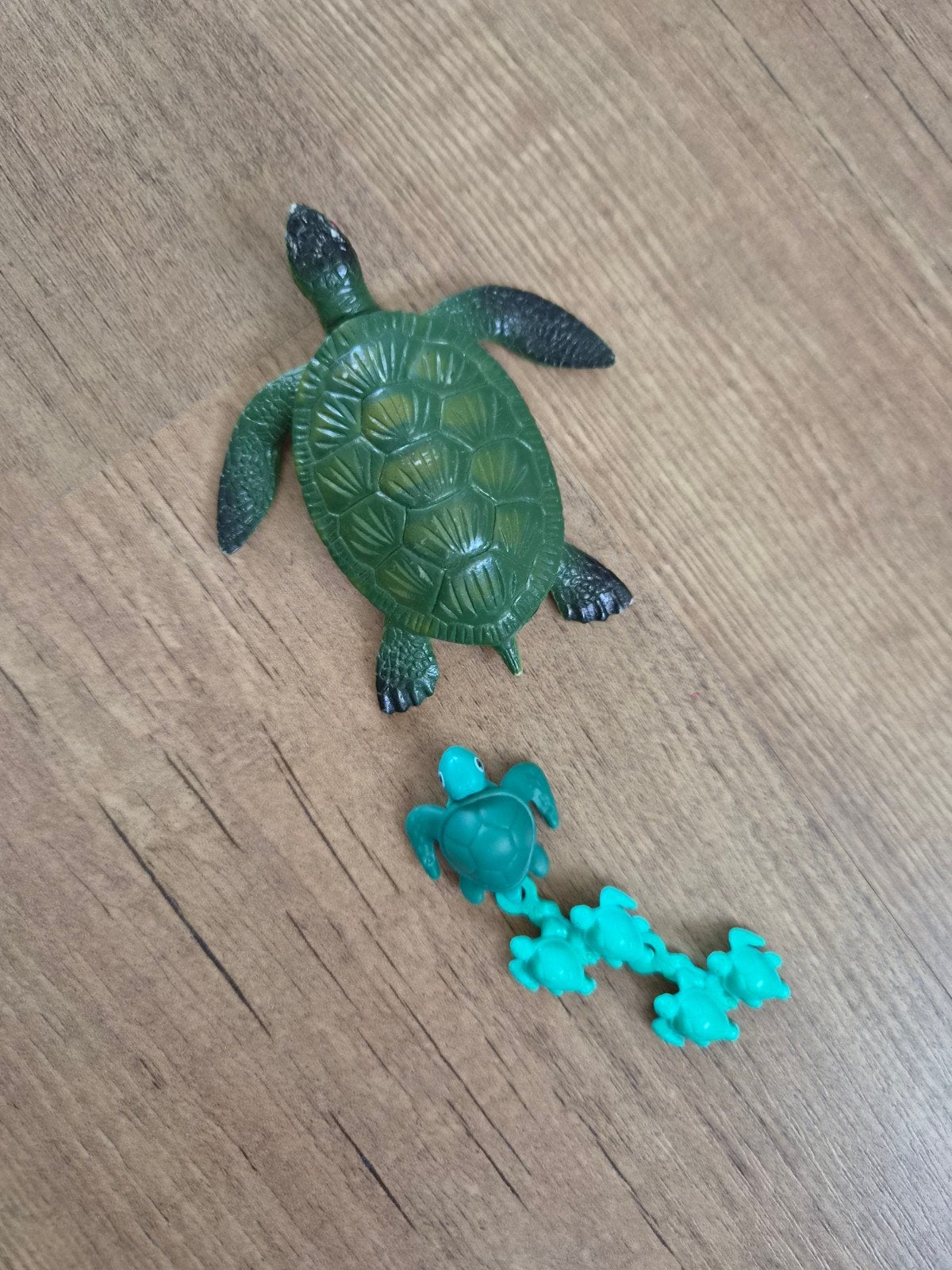 Schildpad speelgoed set - Grote en kleine schildpadden, Ophalen of Verzenden, Gebruikt, Jongen of Meisje
