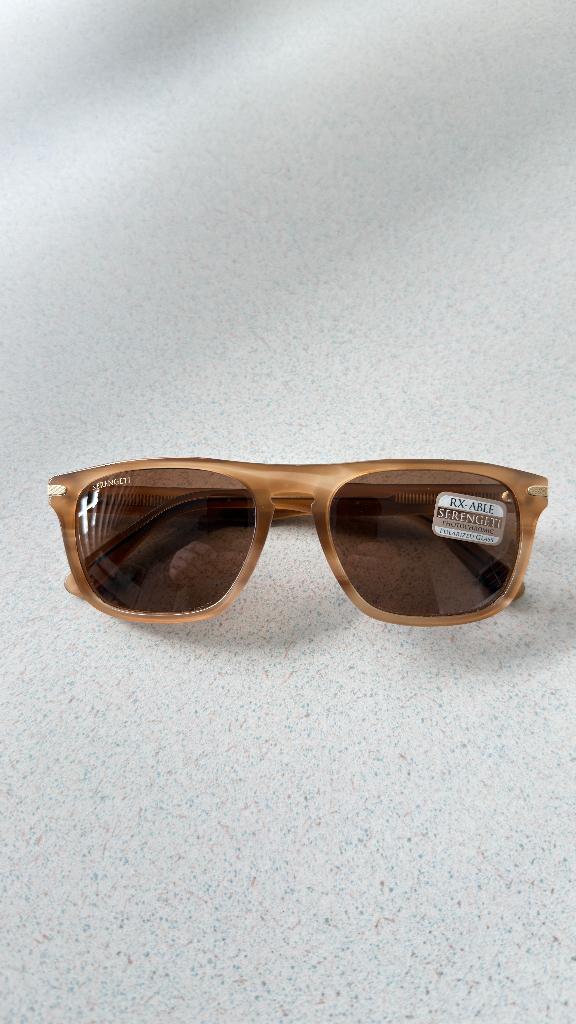 Serengeti Zonnebril Enrico unisex nieuw, Zonnebril, Bruin, Nieuw, Ophalen