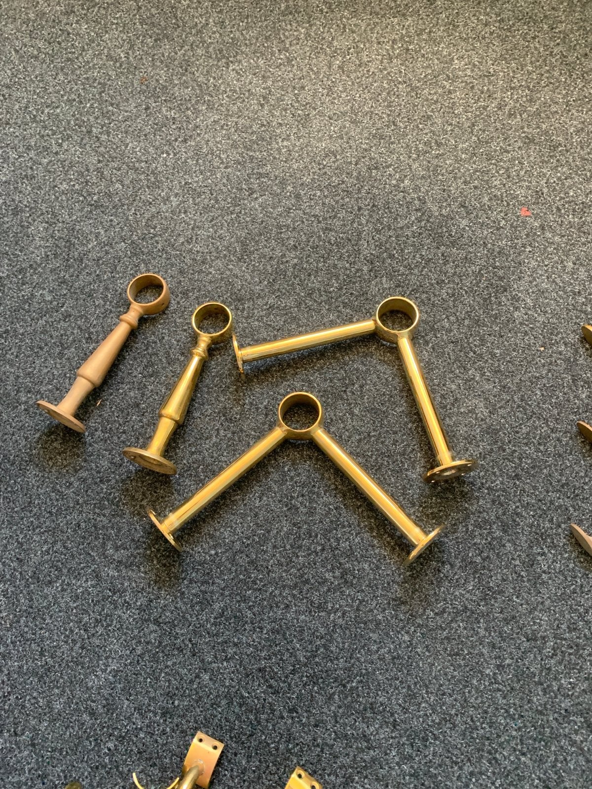 Messing onderdelen voor bar meubel, Ophalen of Verzenden, Gebruikt
