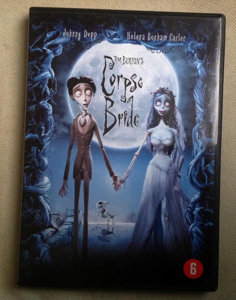 Corpse Bride Tim Burton, Cd's en Dvd's, Gebruikt, Verzenden, Amerikaans, Vanaf 6 jaar