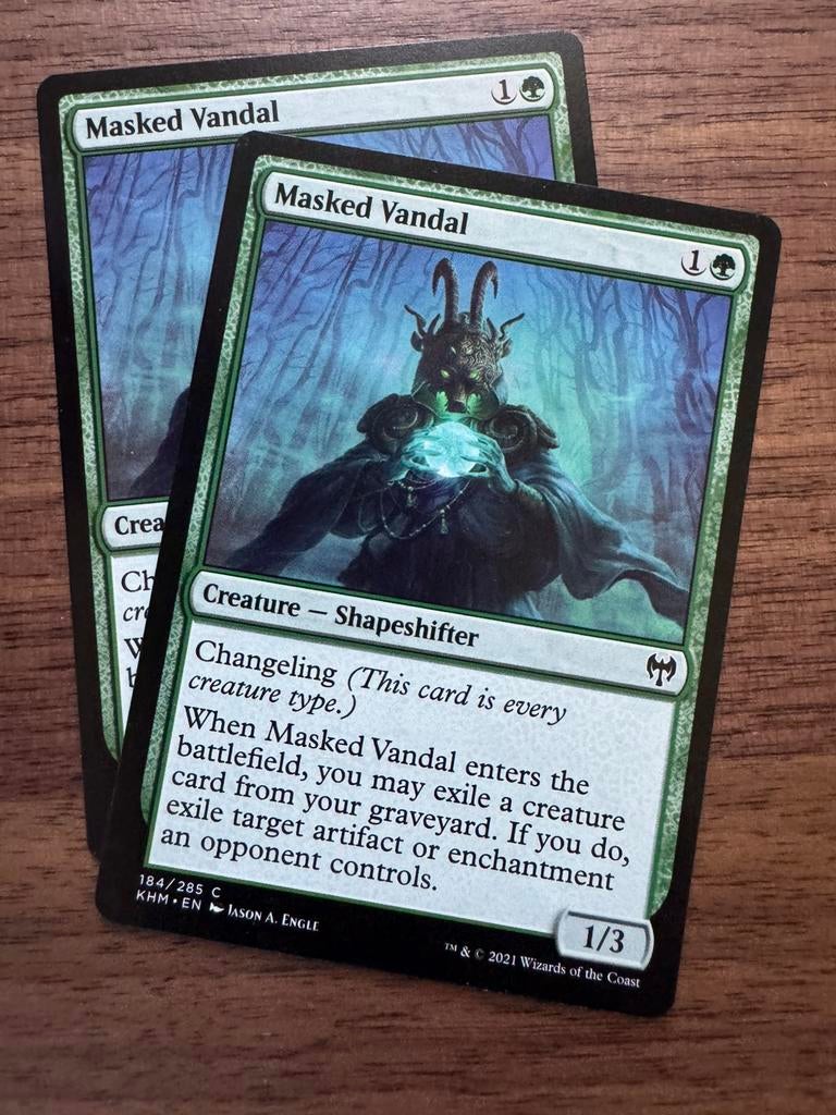 Masked Vandal - Kaldheim, Verzenden, Zo goed als nieuw