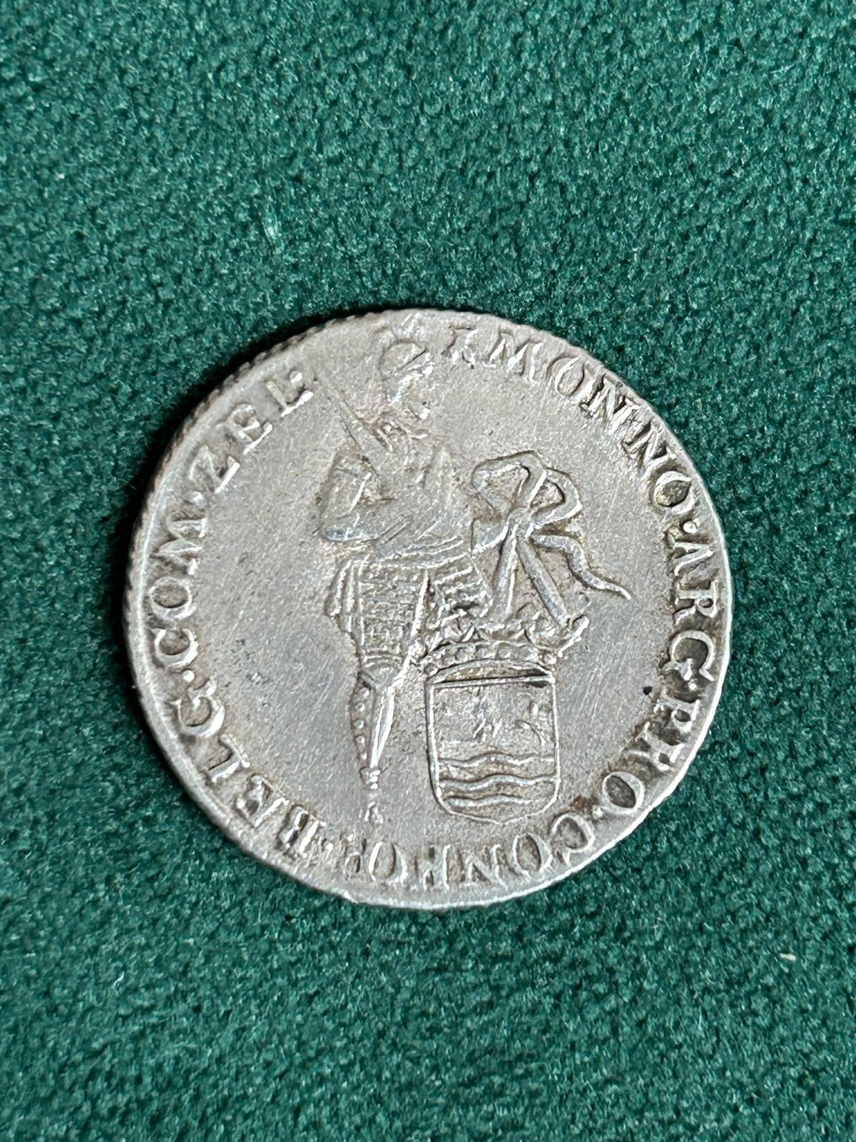 Zilveren 1/8 dukaat 1764 (Pietje), Postzegels en Munten, Munten | Nederland, Vóór koninkrijk, Zilver, Losse munt, Overige waardes