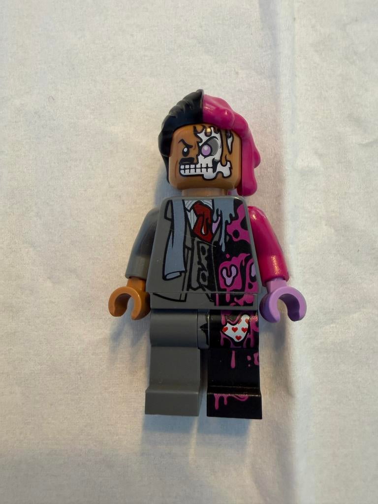 LEGO Super Heroes Two-Face Minifiguur sh0395 Zeldzaam, Inclusief minifiguren, Marvel, Lego, Ophalen of Verzenden