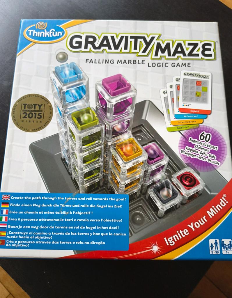 Thinkfun Gravity Maze smartgame, Een of twee spelers, Ophalen of Verzenden, Gebruikt, Thinkfun