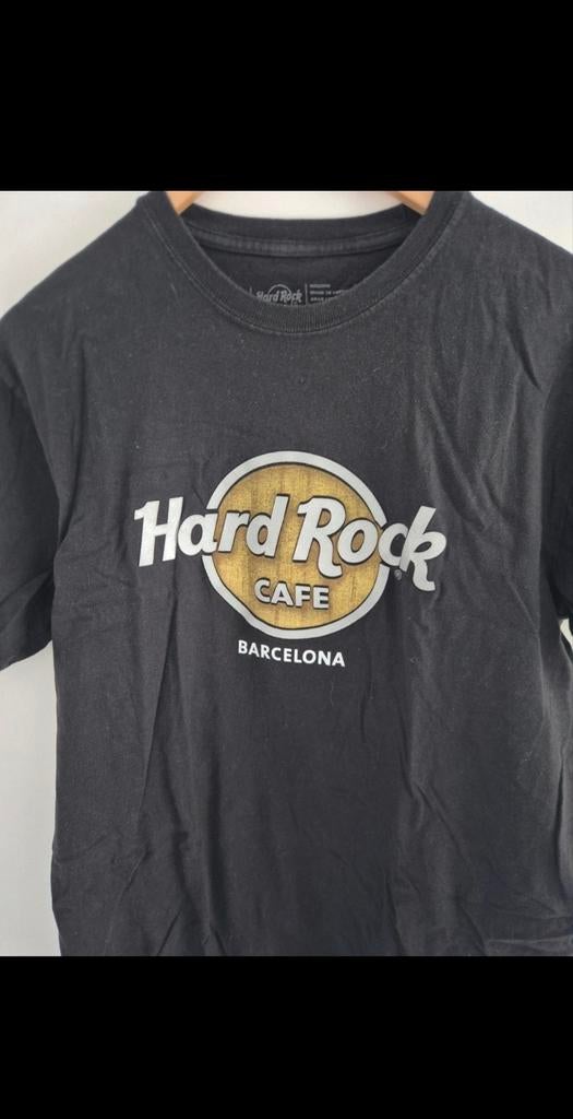 Hard Rock Cafe Barcelona T-shirt - Maat M, Maat 48/50 (M), Zwart, Zo goed als nieuw, Ophalen of Verzenden
