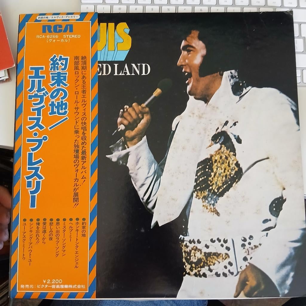 Elvis Presley - Promised Land (Japanse persing met OBI), Ophalen of Verzenden, 12 inch, Inclusief obi, 1970 - 1979