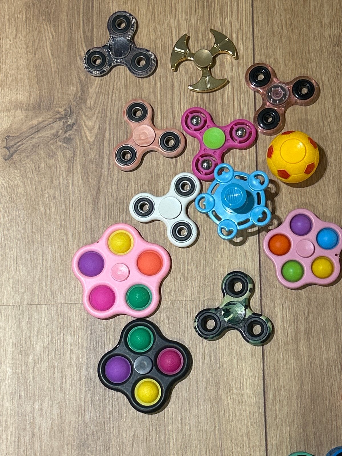 Diverse Fidget Spinners en Pop-its - Stressvermindering Spee, Ophalen of Verzenden, Gebruikt, Jongen of Meisje