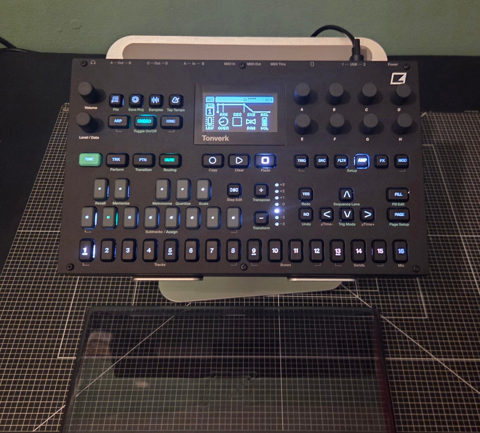 Elektron Tonverk met doos, adapter, bon garantie  Decksaver, Ophalen of Verzenden, Zo goed als nieuw, Overige merken
