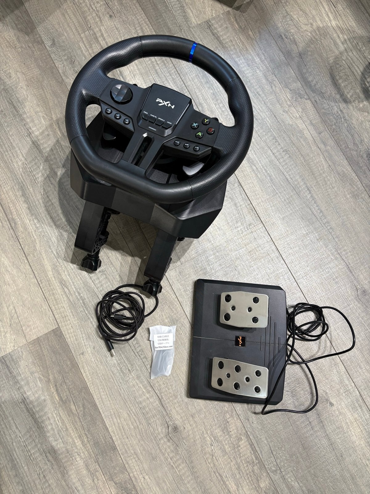 PXN V9 Gen 2 Gaming Stuur voor PC, Xbox, PlayStation, Racestuur, Verzenden, Overige merken, Zo goed als nieuw