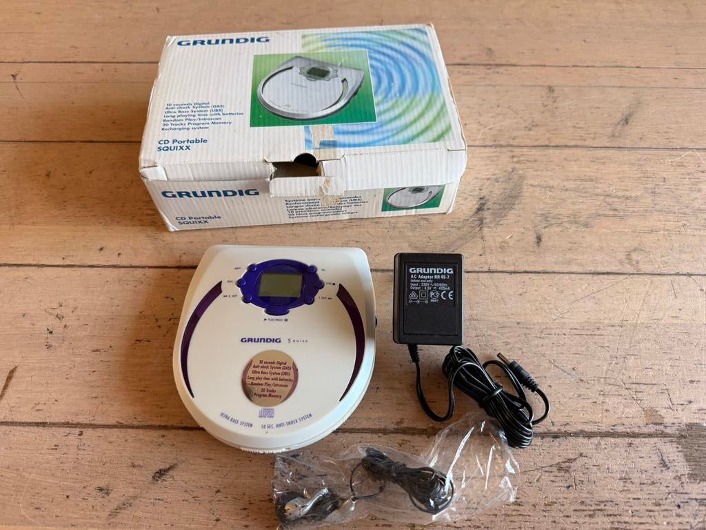 Grundig cdp 4101 discman nieuw in doos zie foto’s, Audio, Tv en Foto, Walkmans, Discmans en Minidiscspelers, Ophalen of Verzenden