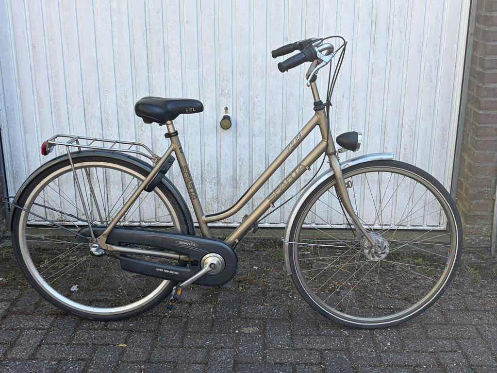 Sparta sometset - damesfiets - 3 Versnellingen, Overige merken, Minder dan 10 versnellingen, Zo goed als nieuw, 56 cm of meer