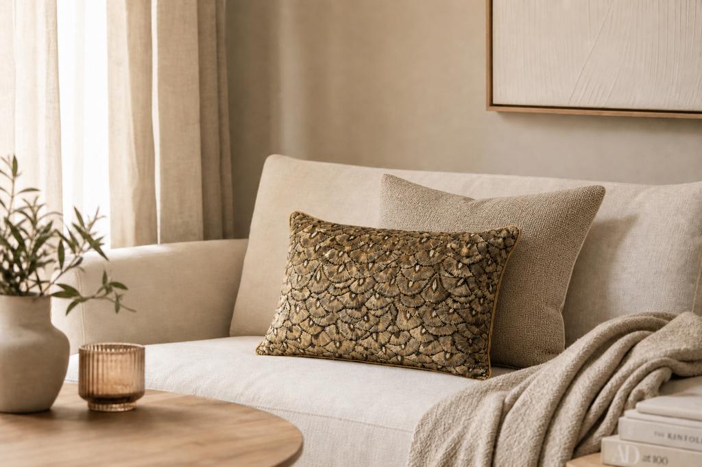 Duran Interiors Kussen 65x45 cm, Ophalen, Zo goed als nieuw, Overige kleuren, Rechthoekig
