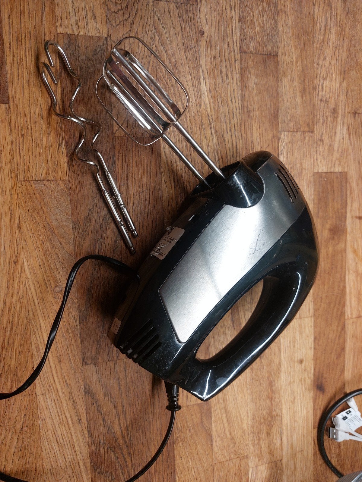 Hema Handmixer - Krachtige Keukenhulp, Gebruikt, 3 snelheden of meer, Ophalen of Verzenden, Vaatwasserbestendig