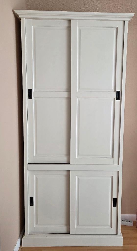 Kast met schuifdeuren, Ophalen, 200 cm of meer, 50 tot 100 cm, 25 tot 50 cm