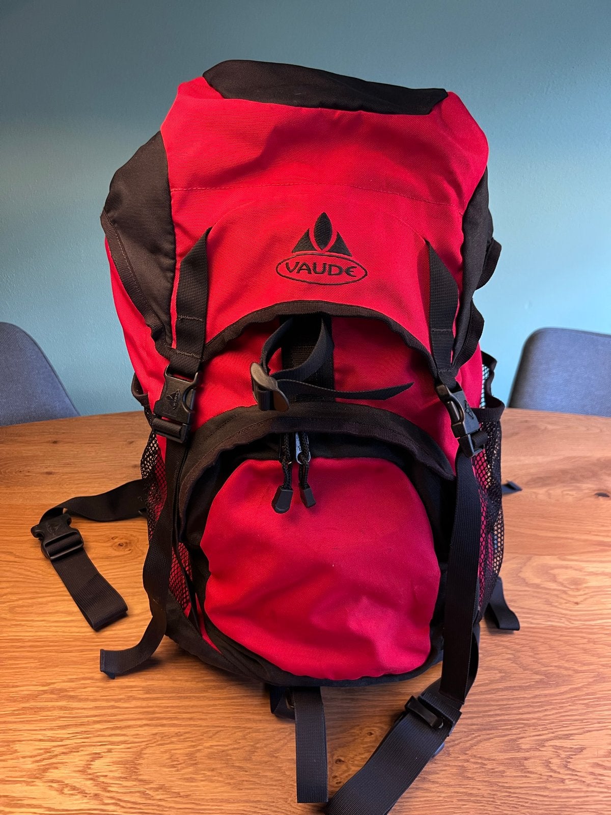 Vaude Rugzak Rood - Ideaal voor Trekking en Outdoor, Sieraden, Tassen en Uiterlijk, Tassen | Rugtassen, Gebruikt, 25 tot 40 cm