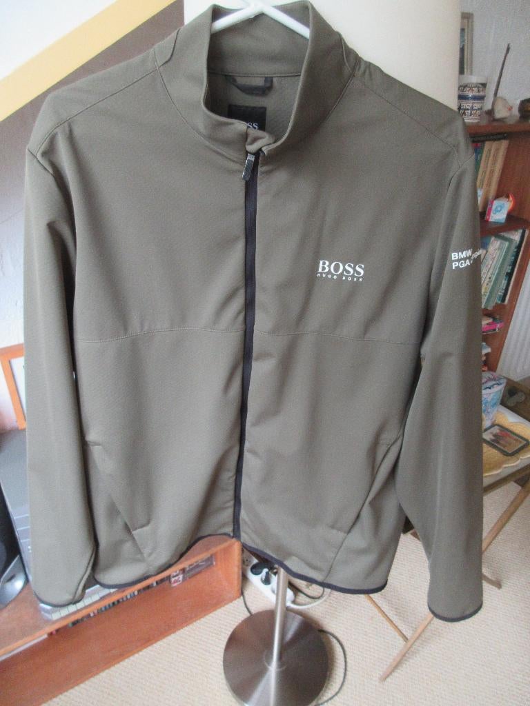 Golf jasje/jack van BOSS, maat XL - Olijfgroen, Sport en Fitness, Golf, Ophalen of Verzenden, Nieuw, Kleding, Overige merken