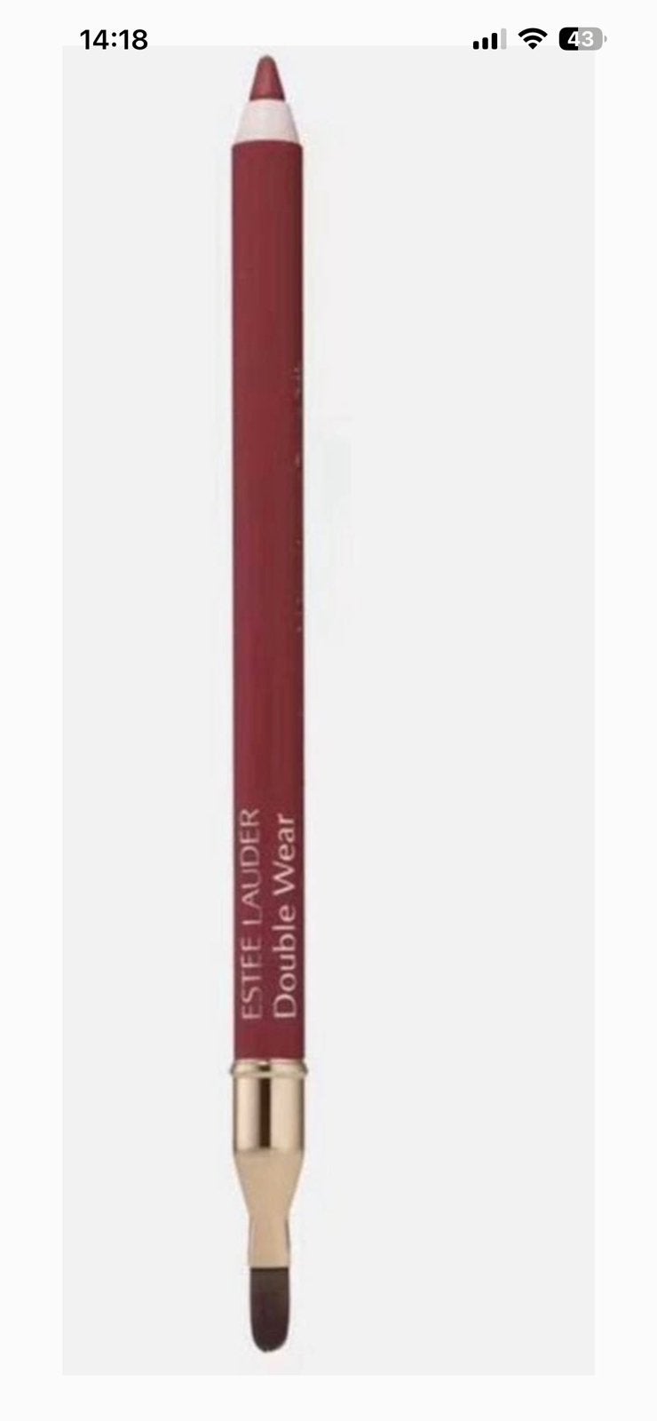 Estee lauder lipliner, Ophalen of Verzenden, Nieuw, Rood, Lippen