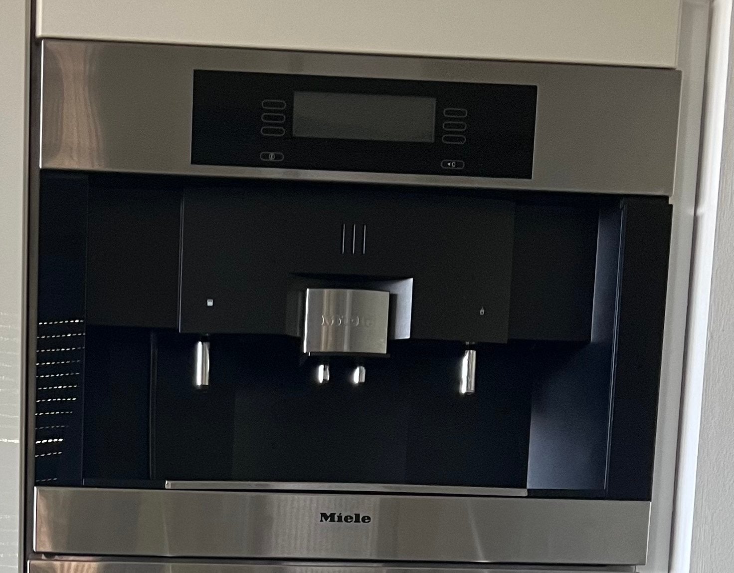 Miele inbouw koffiemachine CVA 4085, Ophalen, Afneembaar waterreservoir, Gebruikt, 10 kopjes of meer