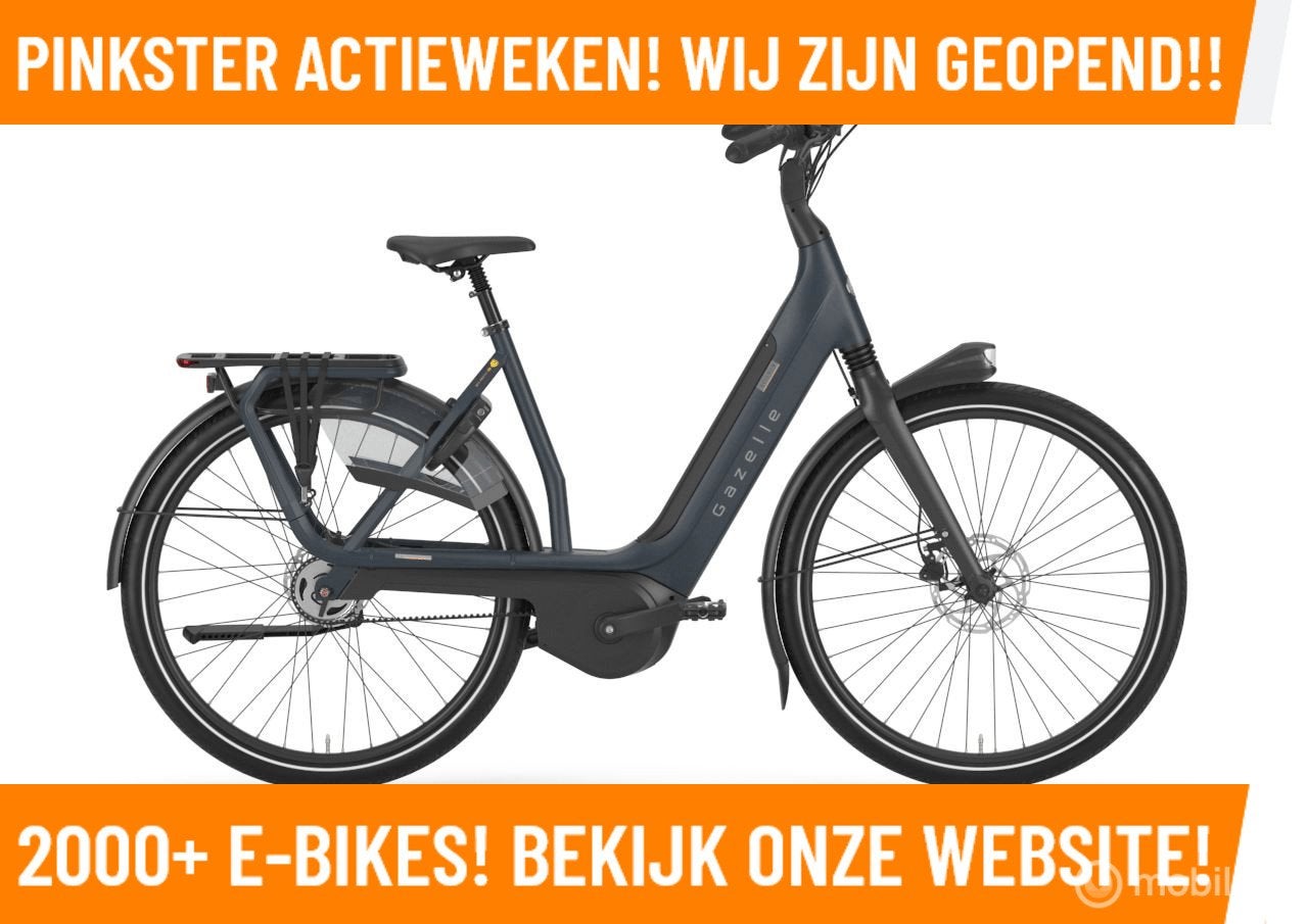Gazelle Avignon C5 HMB Elektrische fiets met BOSCH motor MRA, Fietsen en Brommers, 51 tot 55 cm, Nieuw, Gazelle