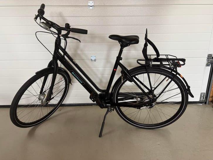 Batavus Fonk - Stijlvolle en comfortabele stadsfiets, Fietsen en Brommers, 53 tot 56 cm, Velgrem, Versnellingen, Batavus