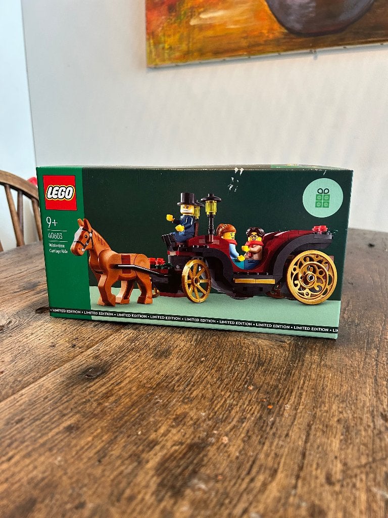 LEGO 40603 Wintertime Koetsrit - Limited Edition, Overige thema's, Lego, Nieuw, Ophalen of Verzenden