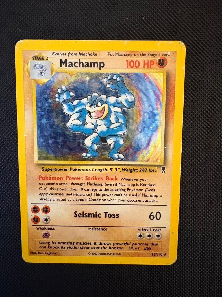 Machamp holo 15/110 pokemon legendary collection, Hobby en Vrije tijd, Verzamelkaartspellen | Pokémon, Ophalen of Verzenden, Zo goed als nieuw