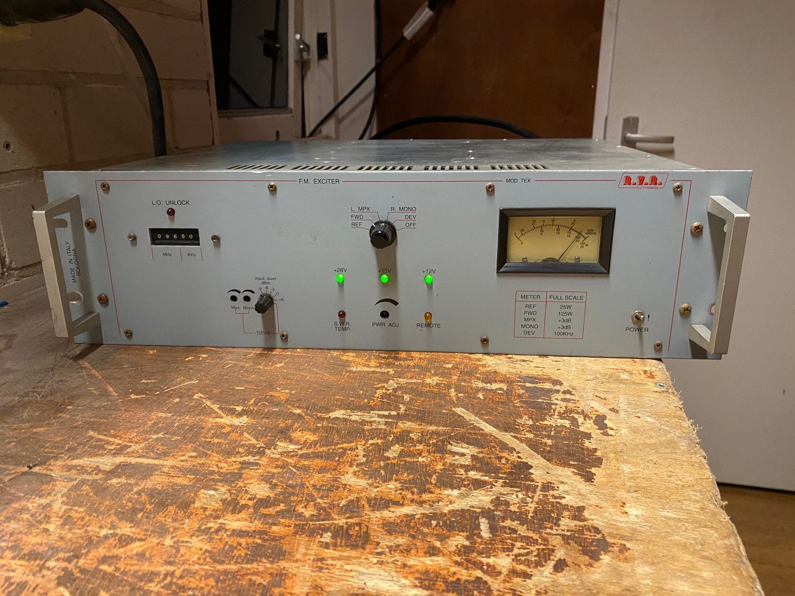 RVR TEX100, Telecommunicatie, Zenders en Ontvangers, Ophalen, Gebruikt, Zender