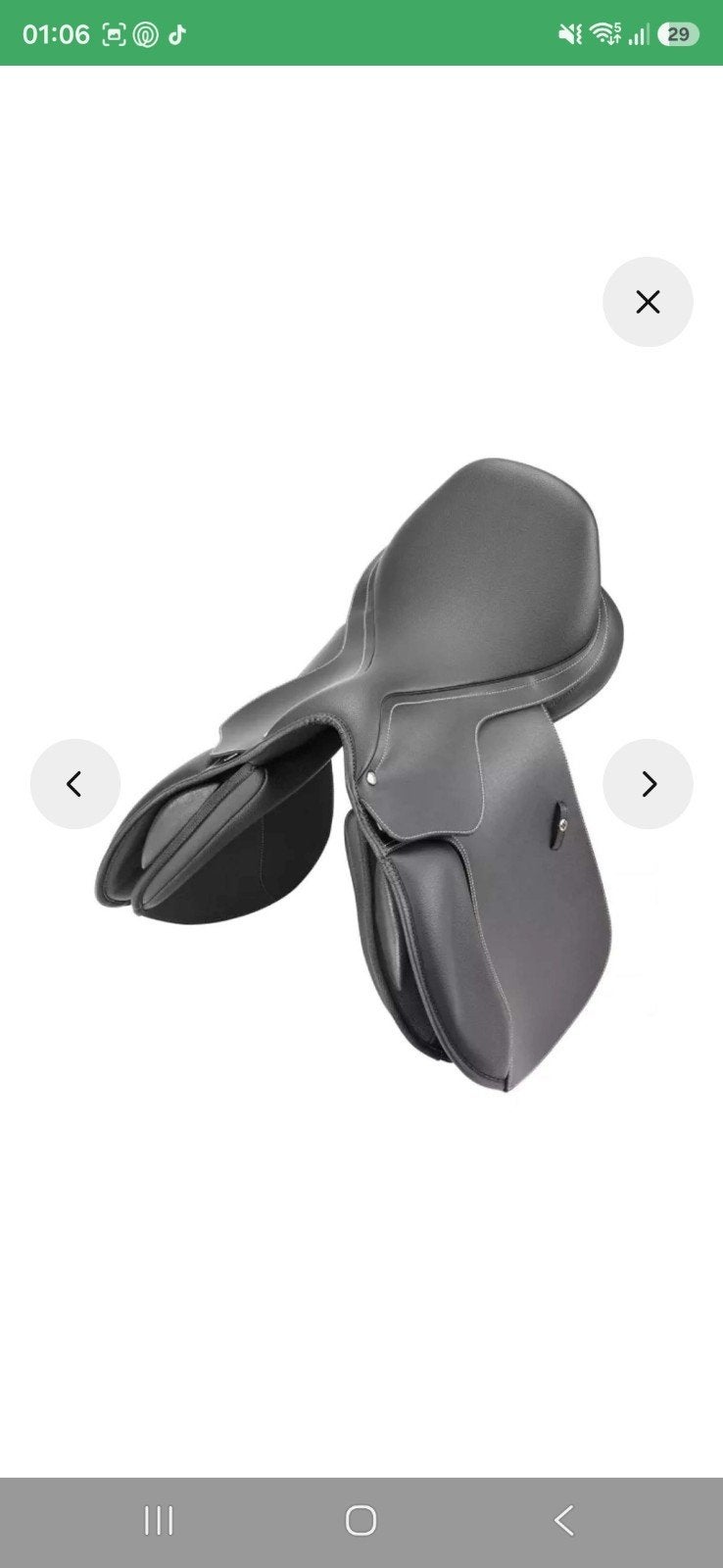 Wintec 500 jump hart 17,5 inch, Dieren en Toebehoren, Paarden en Pony's | Zadels, Ophalen, Vlakke zit, M (17 inch), Wintec
